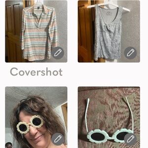 Patagonia Organic cotton dress M+tank top S🤍+Flower🌼flex🕶️sunglasses